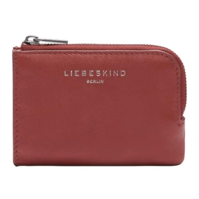 Afbeelding van Liebeskind Berlin Lena WALLETS XS Sheep Natural Red, True Red.