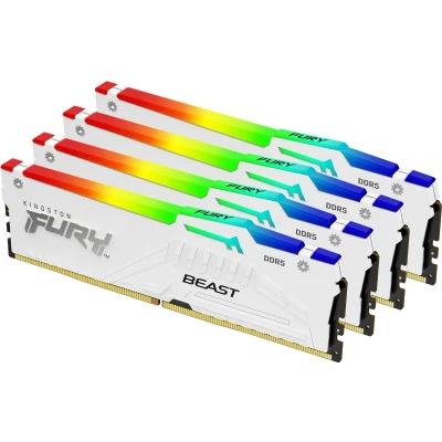 Afbeelding van Kingston Technology FURY Beast RGB geheugenmodule 4 x 16 GB