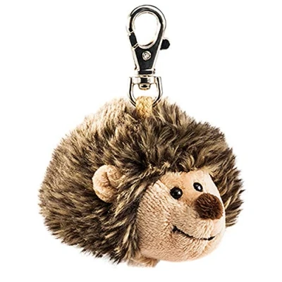 Afbeelding van Schaffer Knuddel mich! Iggy Egel Sleutelhanger Speelgoed Grijs 12 cm