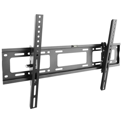 Image de RICOO Support TV Mural fixe R07 Meuble de téléviseurs suspendu non orientable PC Plasma Smart OLED incurvé télé LED LCD 3D 4K VESA 4