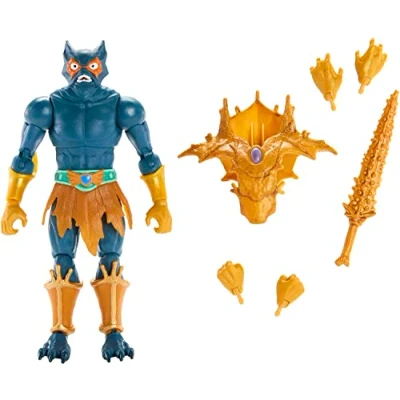 Afbeelding van Mattel Classic Mer man 18 Cm Masters Of The Universe Figuur Oranje
