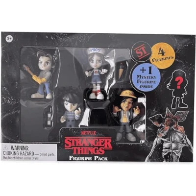 Afbeelding van Famosa Stranger Things 700017640 Magic Capsules, Robin, Mike, Jonathan, Argyle plus 1 verrassingsfiguur, collectie, 5 stuks