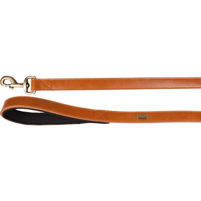Afbeelding van Hondenriem Lyabo Cognac 130 cm
