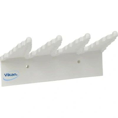 Image de VIKAN 6155 support mural, 240 mm, polyester, blanc 0615/5