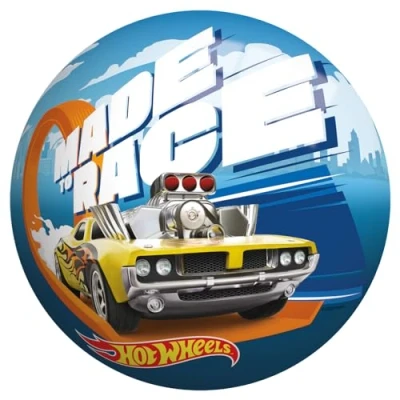 Afbeelding van Hot Wheels Bal Speelbal 23 cm Voetbal Opgeblazen Baby Peuter Kinderen Meiden Jongens