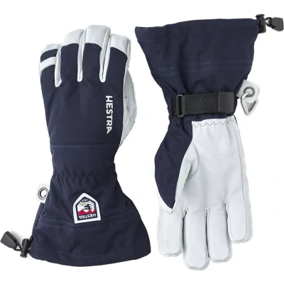 Afbeelding van Army Leather Heli Ski Handschoenen Navy Off White 200 12 Blauw &amp; Wanten