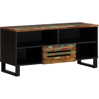 Afbeelding van vidaXL Tv meubel 100x34x46 cm massief acaciahout