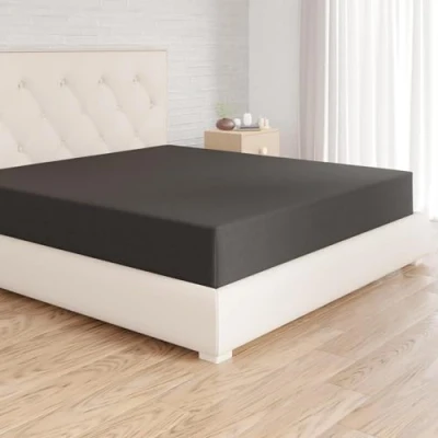 Afbeelding van Amazon Basics Microvezel hoeslaken 200 x 30 zwart