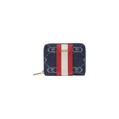 Afbeelding van LIU JO ZIP Around Portemonnee, Dames, Maat: One Size, Blu denim