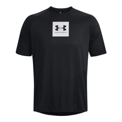 Afbeelding van Under Armour Tech Print Fill korte mouwen voor heren