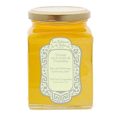 Afbeelding van La Sultane De Saba Scrubzout met groene thee en gember, 300 ml