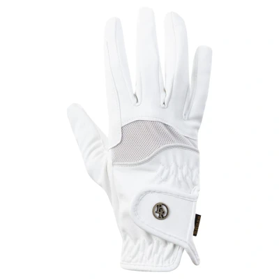 Image de BR Gant d&#039;Équitation Stork Blanc 8