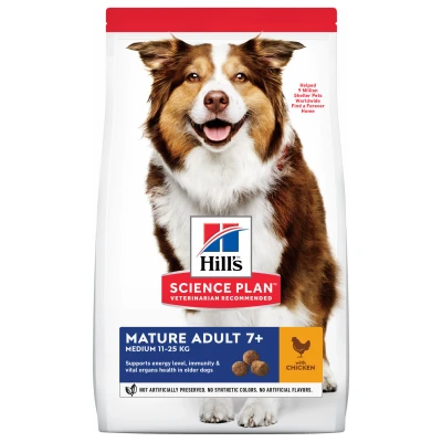 Afbeelding van Hill&#039;s Canine Senior Hondenvoer Kip 12 kg