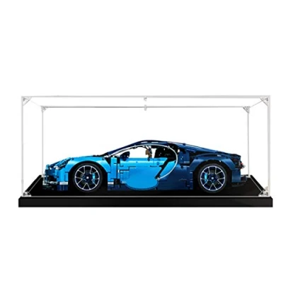 Afbeelding van MMOC Acryl vitrine voor Lego 42083 Technic Bugatti Chiron, stofkap, miniaturen, modelbouw (2 mm)