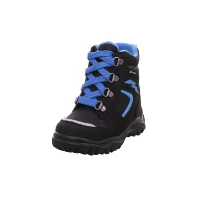 Afbeelding van Superfit Jungen Husky1 Varmt Gore tex snijboor, zwart blauw 0010, 23 EU, zwart.