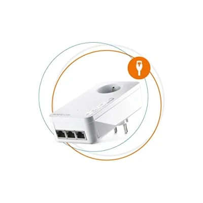 Image de Adaptateur CPL Devolo Magic 2 LAN triple 3 ports Ethernet Blanc
