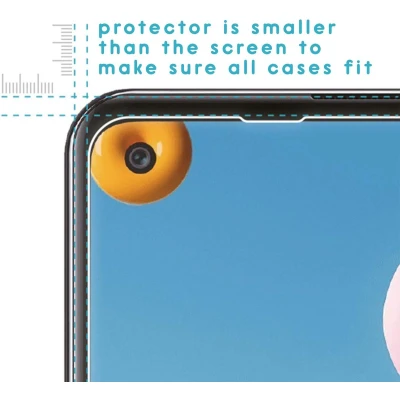 Afbeelding van iMoshion Screenprotector Geschikt voor Samsung Galaxy A21s Folie 3 pack