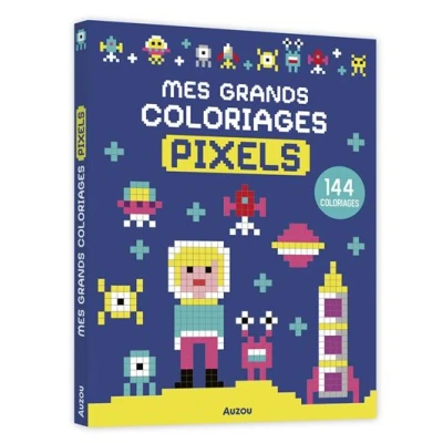 Image de Mes grands coloriages Pixels