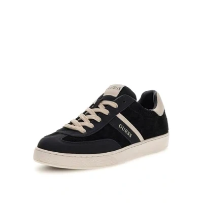 Afbeelding van Guess NOLA Sneakers laag, Heren, Maat: 41, Nero Leer/ synthetisch