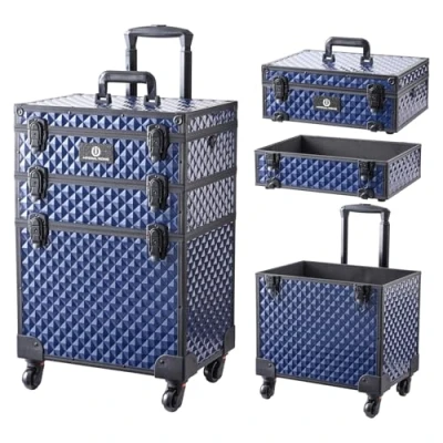 Afbeelding van Imperial Riding Grooming Box Poetsbox Stackx Deluxe Sapphire