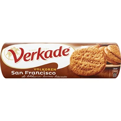 Afbeelding van Verkade San Francisco koekjes volkoren, pak van 250 gram