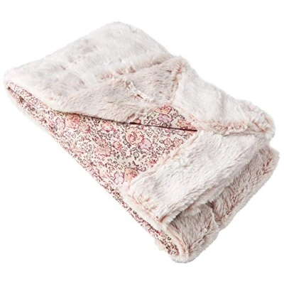 Image de Couverture Lapinou Coton/Polyester Rose 75 x 100 cm