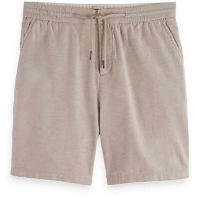 Afbeelding van Scotch &amp; Soda Bermuda Broek, Heren, Maat: 33, Grau