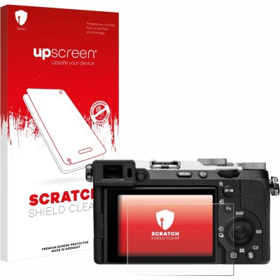 Afbeelding van upscreen Screenprotector voor Sony Alpha 7C II (ILCE 7CM2) Folie Beschermfolie transparant