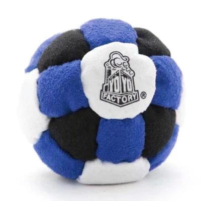 Afbeelding van FOOTBAG blauw/zwart (26 Freestyle voetbaltas, van beginner tot professional)