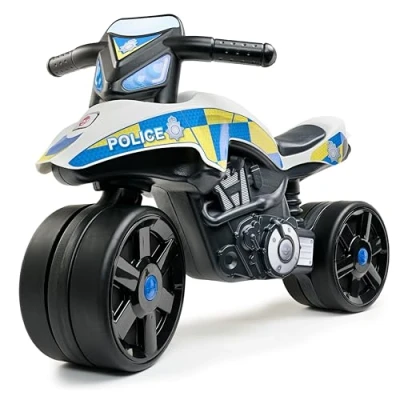 Afbeelding van FALK Loopfiets motorfiets politie wit vanaf 2 jaar 40% gerecycled kunststof gemaakt in Frankrijk 547 UK