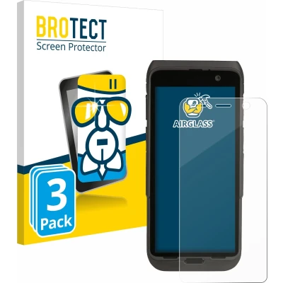 Afbeelding van BROTECT Screenprotector voor Honeywell CT47 Folie Beschermfolie Beschermglas transparant (3 Stuks)