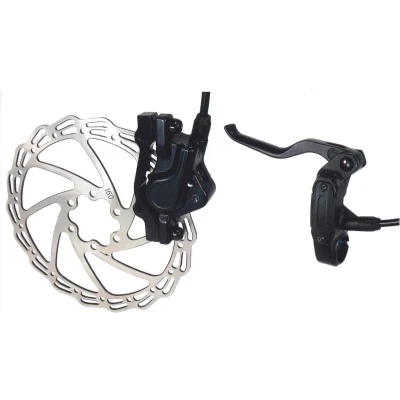 Afbeelding van Hydraulische remset (voor + achter) Saccon DH54 incl. remschijven en leidingen