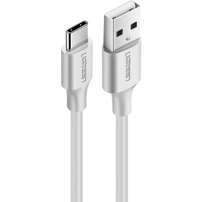 Afbeelding van UGREEN USB A naar C Kabel 3A Fast Charge 1 Meter Wit