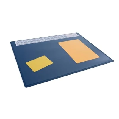 Afbeelding van Durable 722307 Bureau onderlegger 4 jaarskalender Donkerblauw, Transparant (b x h) 650 mm 500