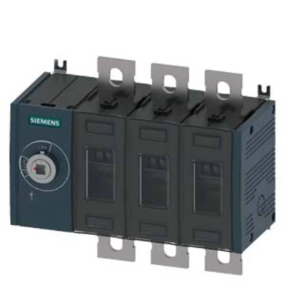 Afbeelding van Siemens 3KD42300PE100 Belastbare scheidingsschakelaar 3 polig 400 A 690 V/AC