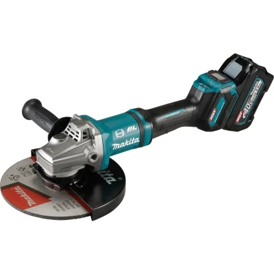 Afbeelding van Makita XGT 40 V Max Haakse Slijper 230 mm Incl. 2x 5,0Ah Accu&#039;s