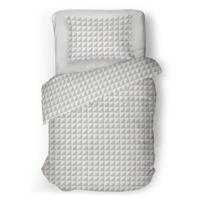 Afbeelding van Snoozing Chanel Dekbedovertrek Eenpersoons 140x200/220 cm Beige