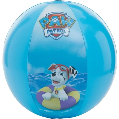 Afbeelding van Paw Patrol opblaasbare strandbal 29 cm speelgoed Hondjes Chase/Marshall/Rubble Buitenspeelgoed strandballen Opblaasballen Waterspeelgoed