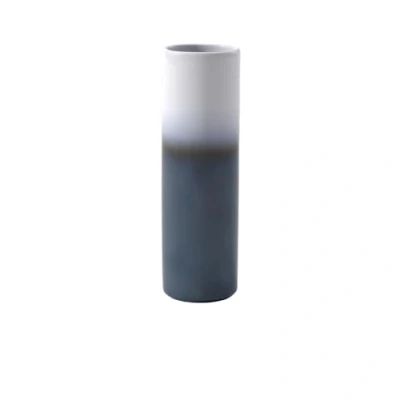 Afbeelding van Villeroy &amp; Boch Lave Cylinder Vaas 15,5 Cm Staalblauw