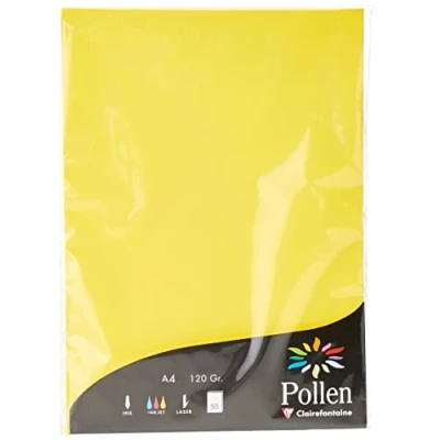 Image de Etui de 50 feuilles A4 Pollen Jaune