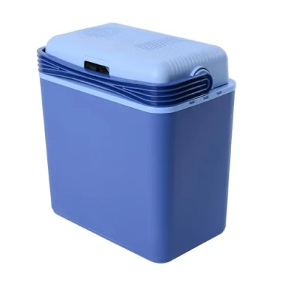 Afbeelding van Coolzone Elektrische Koelbox 24L 12V Licht Blauw