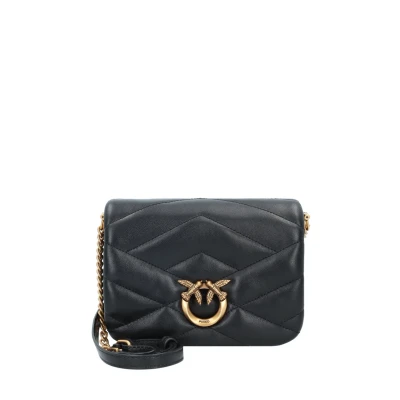 Afbeelding van Pinko LOVE Click PUFF Schoudertas, Dames, Maat: One Size, Black