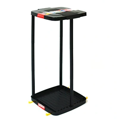 Afbeelding van Froyak Vuilniszakhouder 30 x 66 cm Voor vuilniszakken van 60 tot 80 liter Met deksel