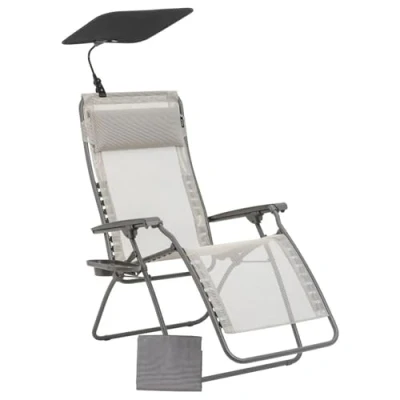 Afbeelding van Lafuma Zen Edition Zero Gravity relaxstoel 3 GRATIS accessoires Inklapbaar Verstelbaar Batyline® Iso Groen Foret