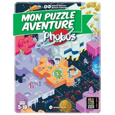 Image de Jeu d&#039;enquête Gameflow Mon Puzzle Aventure Phobos 42 pièces