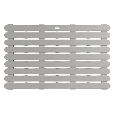 Afbeelding van WENKO Badrooster voor binnen en buiten, antislip, badkamer zwembad, kunststof, 80 x 50 cm, beige