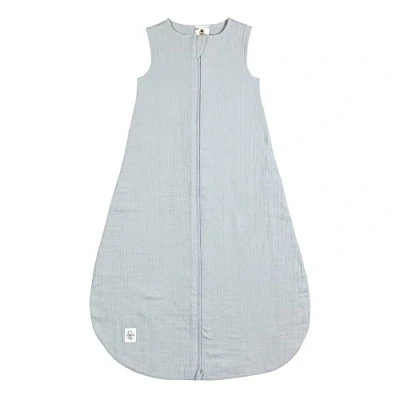 Afbeelding van LÄSSIG Zomerslaapzak voor baby&#039;s, mouwloos, GOTS gecertificeerd, poederblauw, 62/68