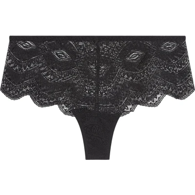 Afbeelding van Simone Pérèle dames Karma shorty van kant in de kleur Gebroken wit, maat: 44