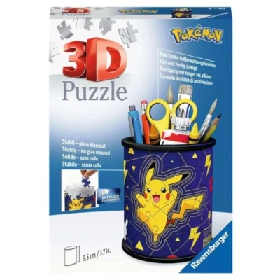 Image de Puzzle 3D Ravensburger Pot à crayons Pokémon