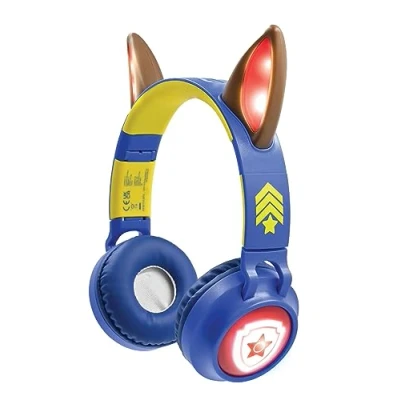 Image de Casque audio sans fil pour enfant Bluetooth Lexibook Pat&#039; Patrouille avec oreilles de Chase